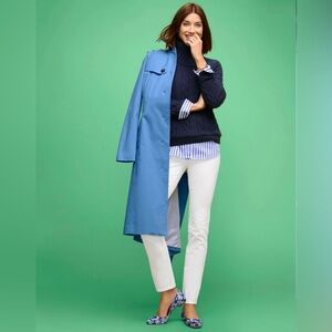 Talbots‎ Women’s White Slim Fit Ankle Jeans size 6